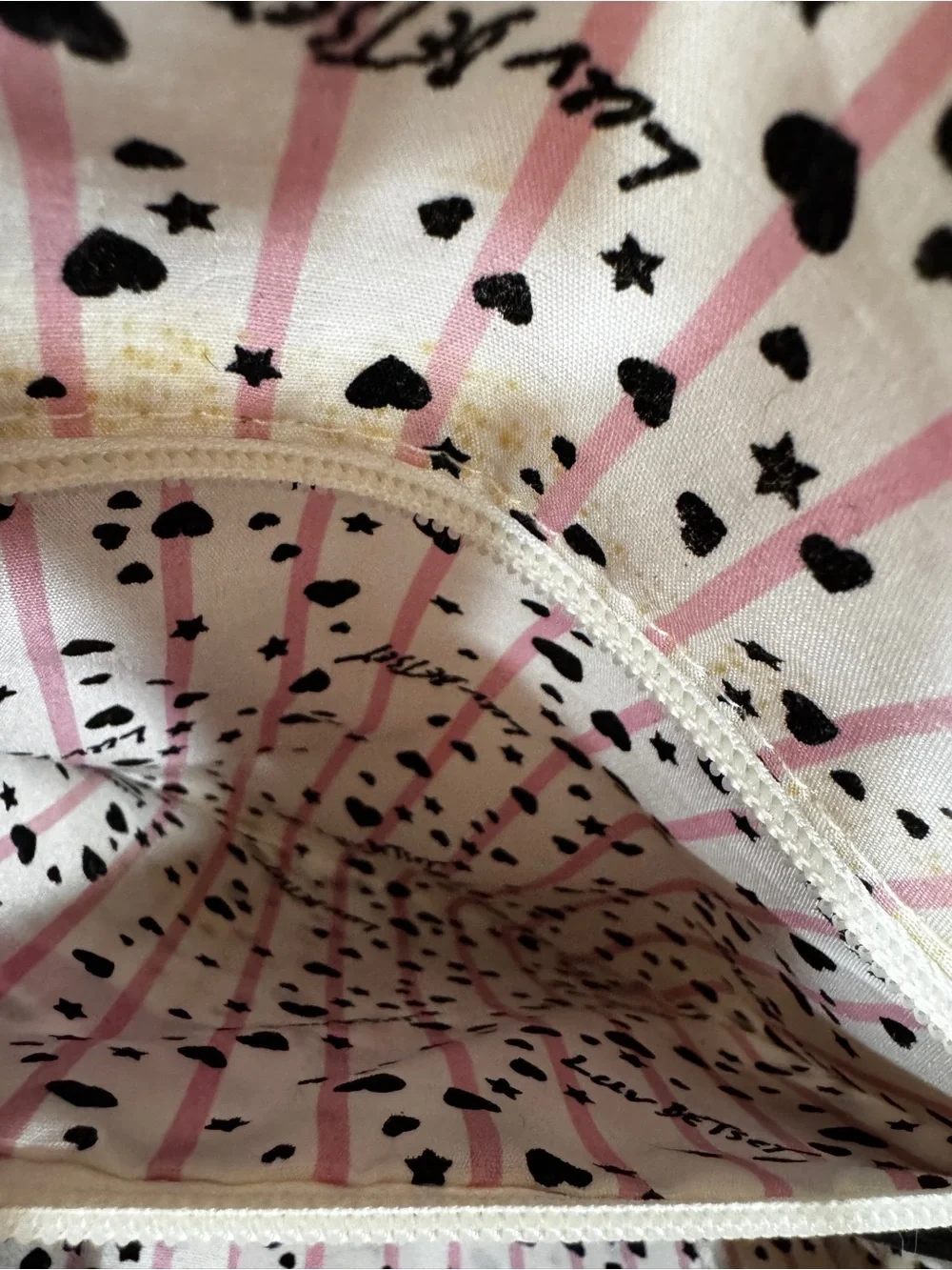 Betsey Johnson quilted backpack